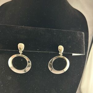 Premier Fine design Silver clip on earrings